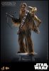 Star Wars Episode V Movie Masterpiece Figura 1/6 Chewbacca with Disassembled C-3PO 36 cm