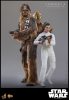 Star Wars Episode V Movie Masterpiece Figura 1/6 Chewbacca with Disassembled C-3PO 36 cm