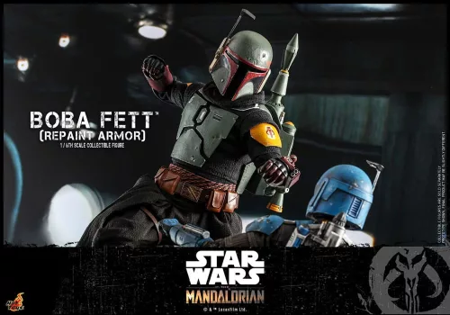 Star Wars: The Mandalorian Action Figure 1/6 Boba Fett Repaint Armor Special Edition 30 cm