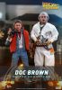 Back To The Future Movie Masterpiece Figura 1/6 Doc Brown 30 cm