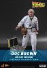 Back To The Future Movie Masterpiece Figura 1/6 Doc Brown (Deluxe Version) 30 cm