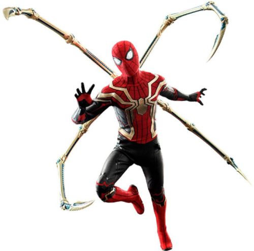 Spider-Man: No Way Home Movie Masterpiece Figura 1/6 Spider-Man (Integrated Suit) 29 cm