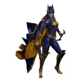   Batman Arkham Knight Videogame Masterpiece Action Figure 1/6 Batgirl (Purple and Gold Version) Exclusive 30 cm