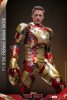 Iron Man 3 Movie Masterpiece Diecast Figura 1/6 Iron Man Mark XLII (2.0) 32 cm