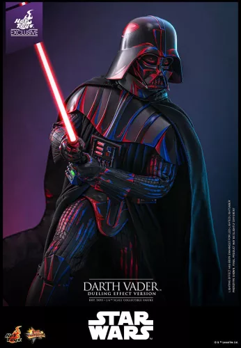 Star Wars Movie Masterpiece Action Figure 1/6 Darth Vader (Dueling Effect Version) Hot Toys Exclusive 35 cm