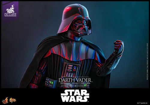Star Wars Movie Masterpiece Action Figure 1/6 Darth Vader (Dueling Effect Version) Hot Toys Exclusive 35 cm