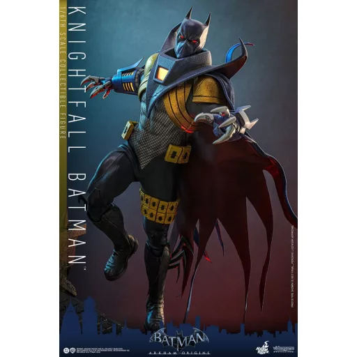 Batman: Arkham Origins Videogame Masterpiece Figura 1/6 Knightfall Batman 32 cm