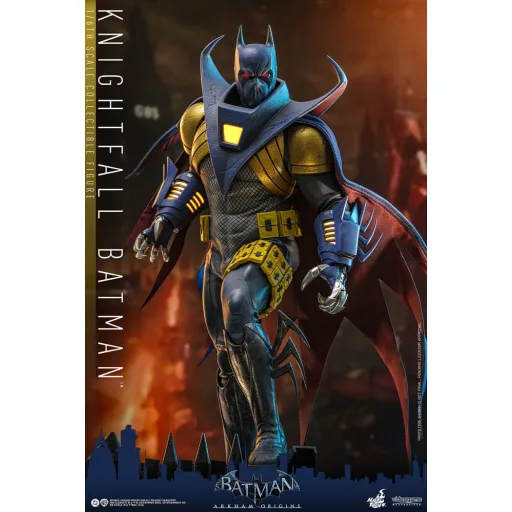 Batman: Arkham Origins Videogame Masterpiece Figura 1/6 Knightfall Batman 32 cm