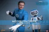The Fantastic Four: First Steps Movie Masterpiece Action Figure 2-Pack 1/6 Mister Fantastic & H.E.R.B.I.E. 30 cm