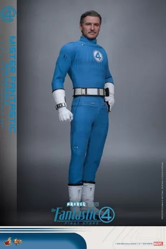 The Fantastic Four: First Steps Movie Masterpiece Action Figure 2-Pack 1/6 Mister Fantastic & H.E.R.B.I.E. 30 cm