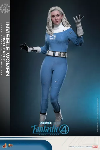 The Fantastic Four: First Steps Movie Masterpiece Action Figure 2-Pack 1/6 Invisible Woman & H.E.R.B.I.E. 28 cm