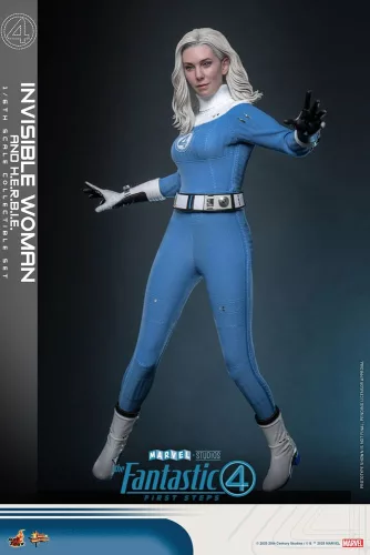 The Fantastic Four: First Steps Movie Masterpiece Action Figure 2-Pack 1/6 Invisible Woman & H.E.R.B.I.E. 28 cm