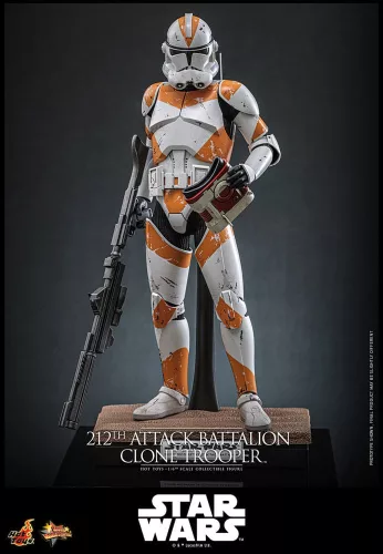 Star Wars: The Clone Wars Action Figure 1/6 212th Attack Battalion Clone Trooper Deluxe Version 30 cm