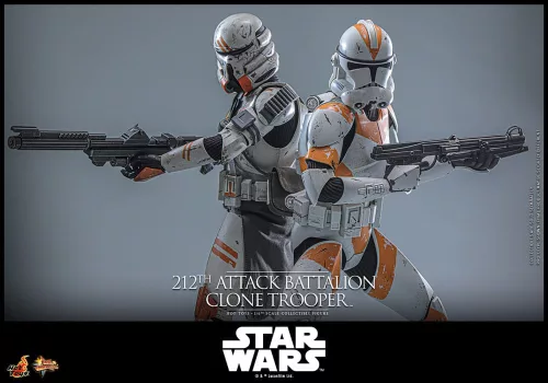 Star Wars: The Clone Wars Action Figure 1/6 212th Attack Battalion Clone Trooper Deluxe Version 30 cm