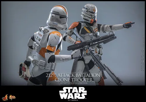 Star Wars: The Clone Wars Action Figure 1/6 212th Attack Battalion Clone Trooper Deluxe Version 30 cm