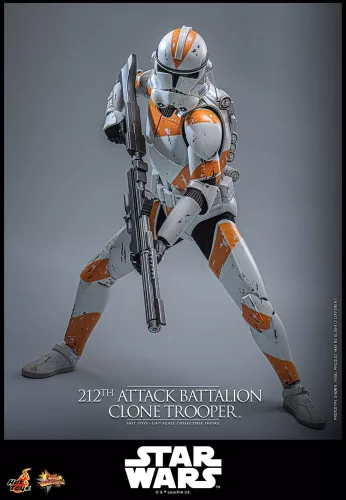 Star Wars: The Clone Wars Action Figure 1/6 212th Attack Battalion Clone Trooper 30 cm