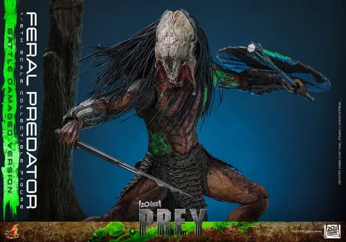 Prey Action Figure 1/6 Feral Predator (Battle Damaged Version) 37 cm