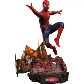   Spider-Man Movie Masterpiece Action Figure 1/6 Spider-Man (Battle Damaged Version) 30 cm