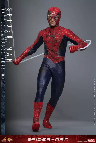 Spider-Man Movie Masterpiece Action Figure 1/6 Spider-Man (Battle Damaged Version) 30 cm