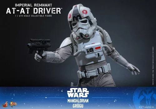 Star Wars Movie Masterpiece Action Figure 1/6 Imperial Remnant AT-AT Driver 30 cm