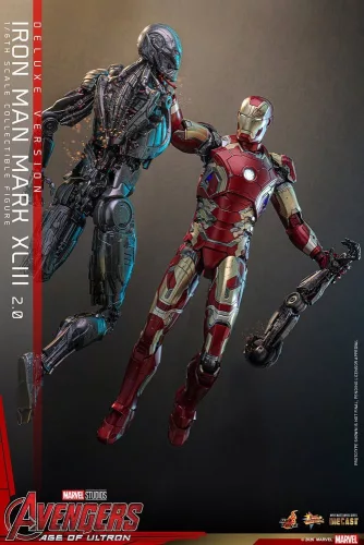Avengers: Age of Ultron Movie Masterpiece Diecast Action Figure 1/6 Iron Man Mark XLIII (2.0) (Deluxe Version) 32 cm