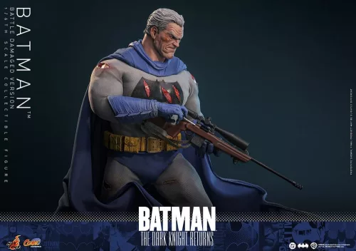 Batman: The Dark Knight Returns Comic Masterpiece Action Figure 1/6 Batman (Battle Damaged Version) 32 cm