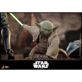   Star Wars: Revenge of the Sith Movie Masterpiece Action Figure 1/6 Yoda 14 cm
