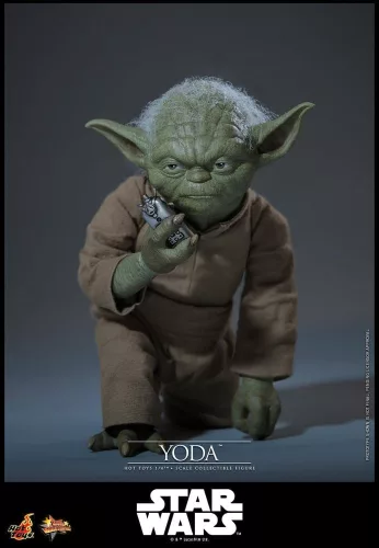 Star Wars: Revenge of the Sith Movie Masterpiece Action Figure 1/6 Yoda 14 cm