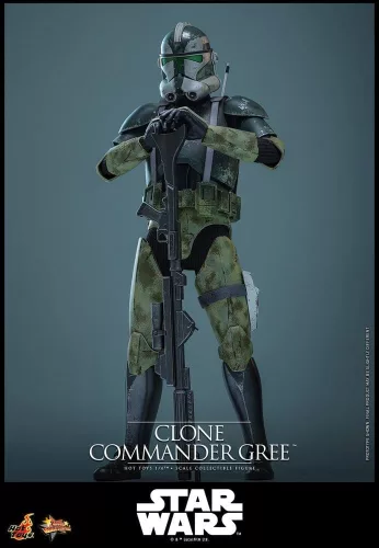 Star Wars Movie Masterpiece Action Figure 1/6 Clone Commander Gree 30 cm