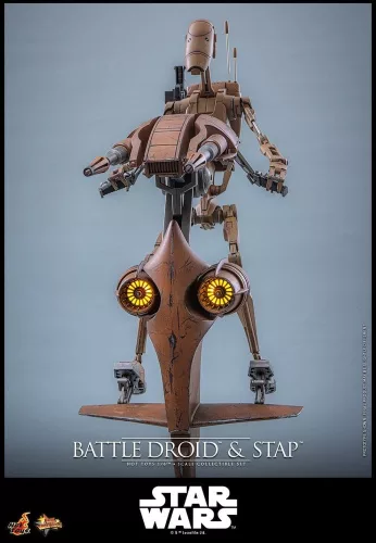 Star Wars: The Phantom Menace Movie Masterpiece Action Figure Set 1/6 Battle Droid & STAP 32 cm