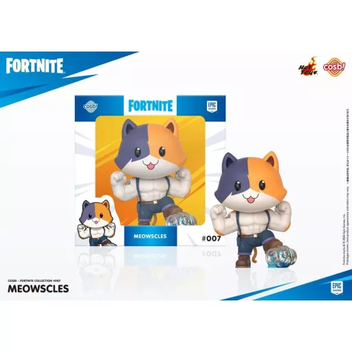 Fortnite Cosbi Mini Figure Meowscles 8 cm