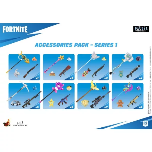 Fortnite Petit Replicas Accessories Pack Series 1 Assortment (8)