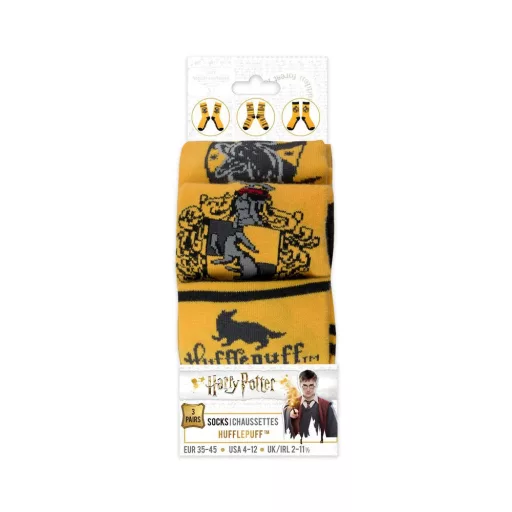 Harry Potter Zokni 3-Pack Hufflepuff