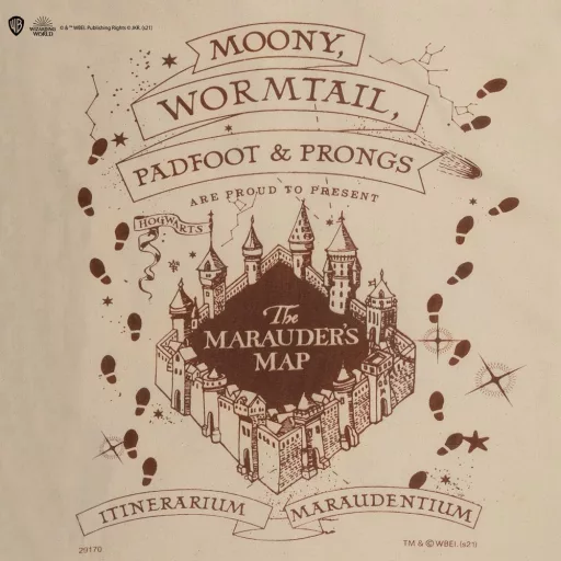 Harry Potter Táska Marauder Map