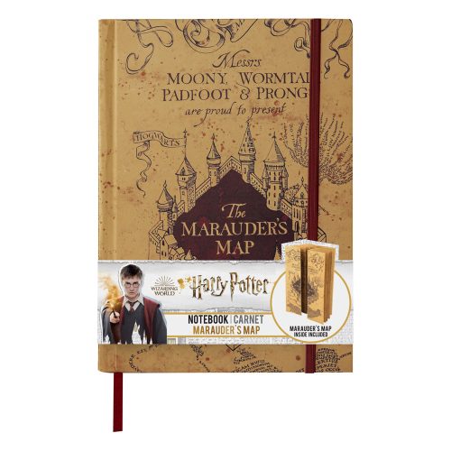 Harry Potter Jegyzetfüzet A5 Marauder's Map