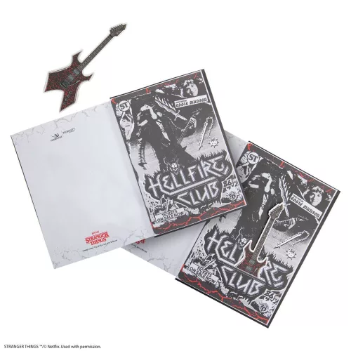 Stranger Things Notebook Hell Fire Club