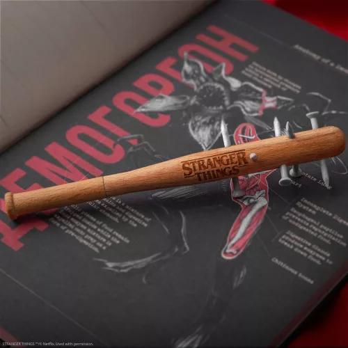 Stranger Things Spiked Bat Pen & Stranger Things Pin