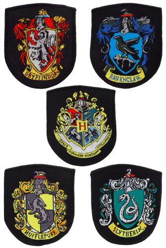 Harry Potter Matrica 5-Pack House Crests