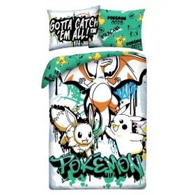 Pokémon Duvet Set Ver. 18 140 x 200 cm / 70 x 90 cm
