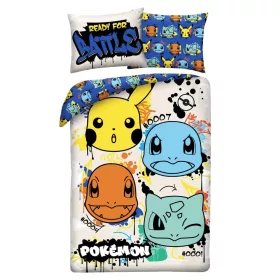 Pokémon Duvet Set Ver. 17 140 x 200 cm / 70 x 90 cm