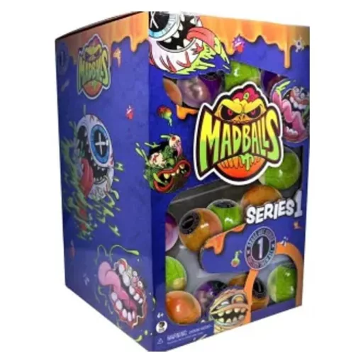 Mad Balls Bouncy Balls Display (40)