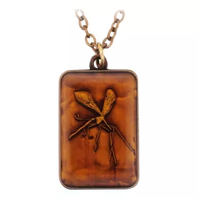   Jurassic Park Replika Necklace with amber pendant Limited Edtiton