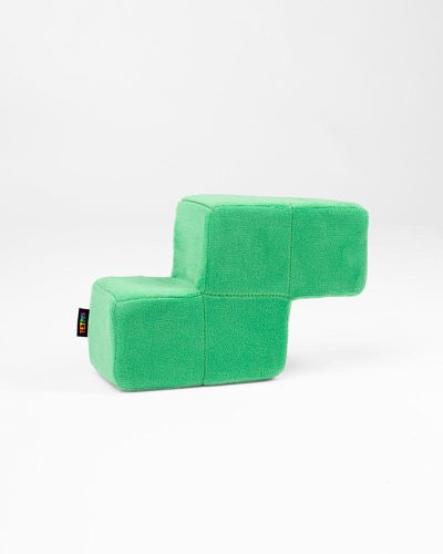 Tetris Plush Figure Block Z green