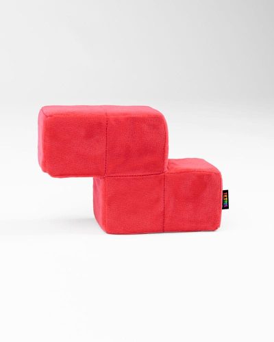 Tetris Plush Figure Block Z red