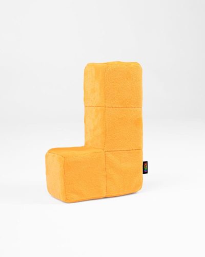 Tetris Plush Figure Block L orange