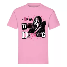 Scream T-Shirt Ghost Face A Little Bit Dramatic