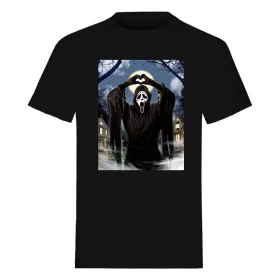 Scream T-Shirt Ghost Face Hearts