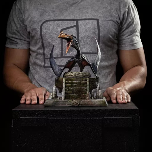Jurassic World Rebirth Icons Statue Quetzalcoatlus 26 cm