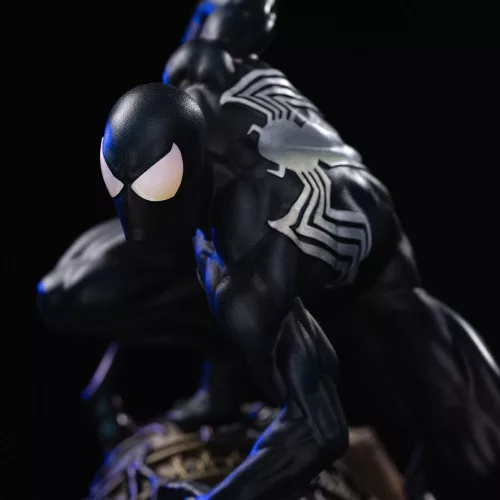 Marvel BDS Art Scale Statue 1/10 Spider-Man Black Costume 20 cm