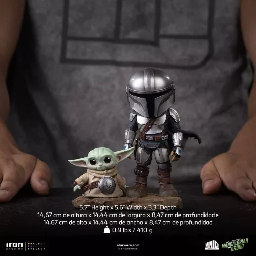 The Mandalorian & Grogu MiniCo Figure The Mandalorian and Grogu